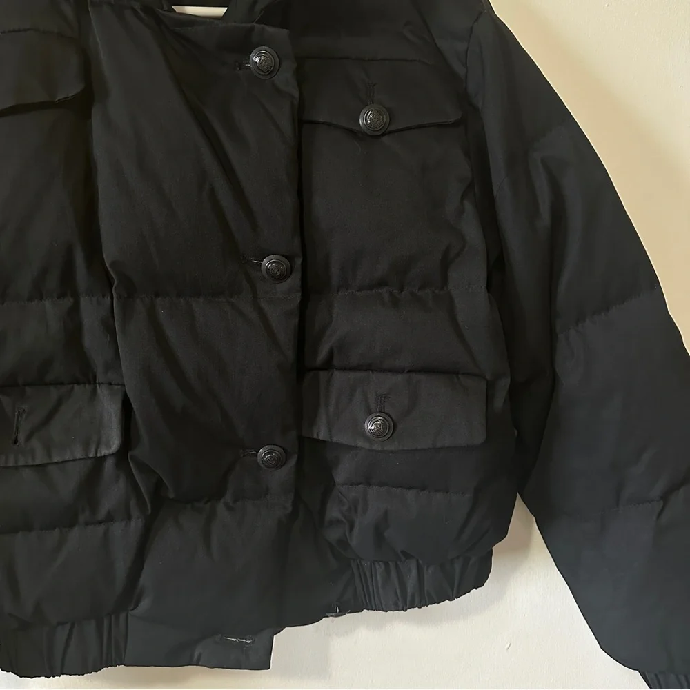 Black puffer jacket - Picture 3 of 6